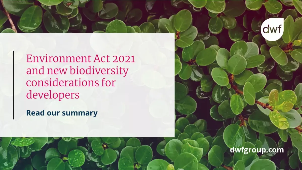 Environment Act 2021
